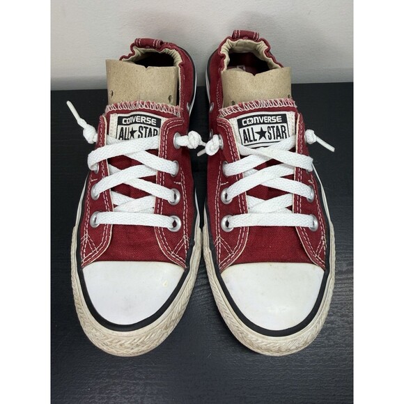 Converse Chuck Taylor All Star Shoreline slip-on sneakers Women’s 7.5 Maroon - Picture 7 of 16